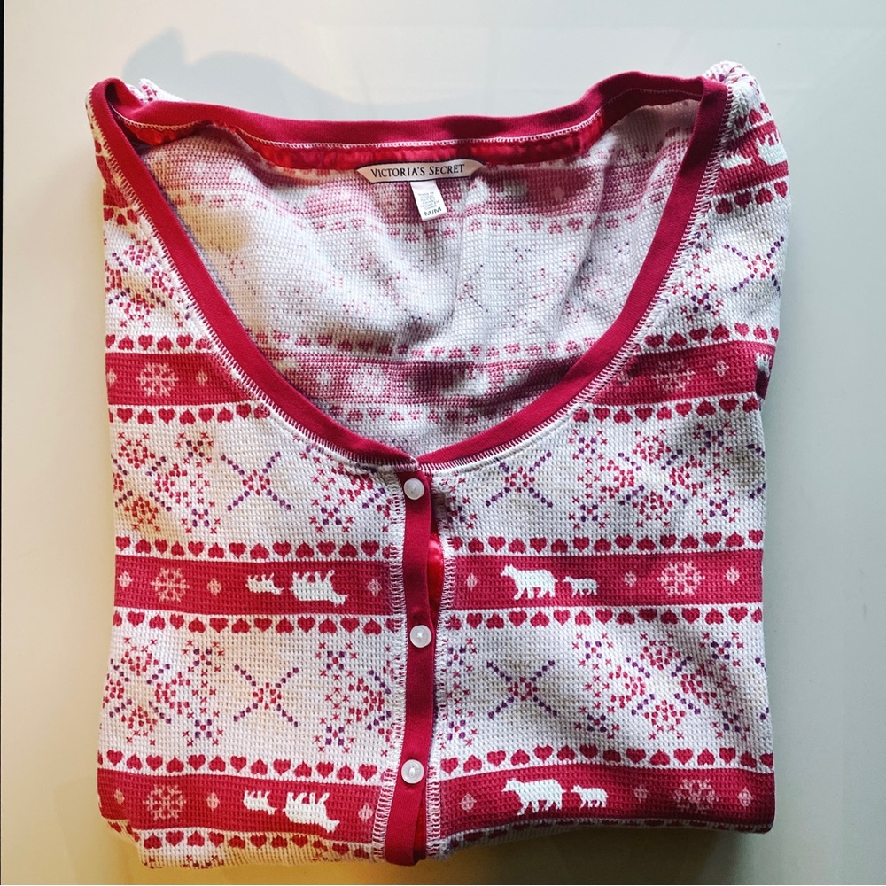 Victoria’s Secret thermal pjs set